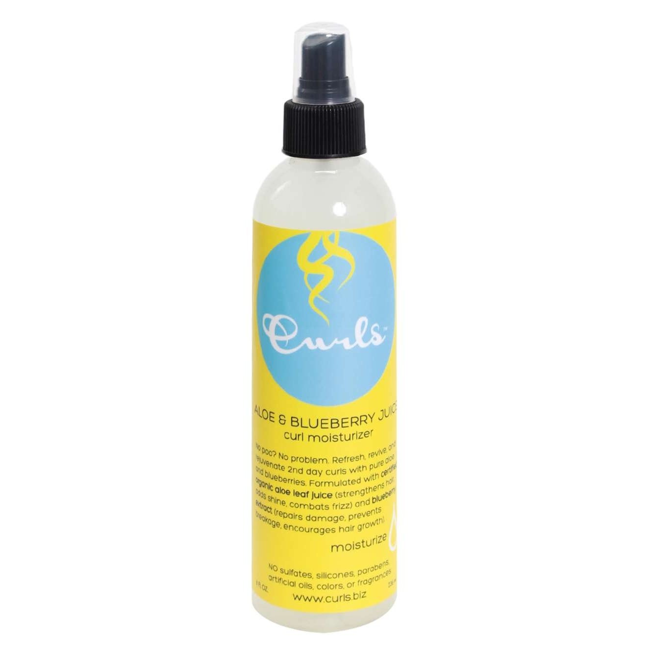 Curls Aloe And Blueberry Hair Refresher 8Oz Curls Aloe And Blueberry Hair Refresher 8Oz