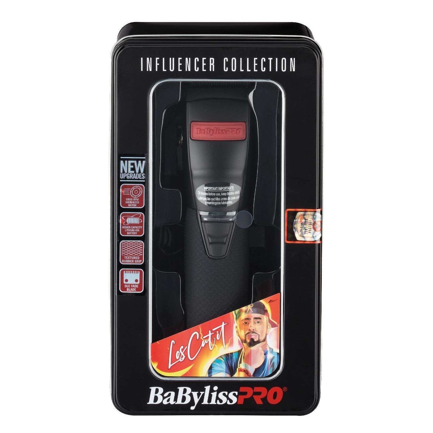 Babyliss4Barbers Limited Edition Influencer Clipper Red Babyliss4Barbers Limited Edition Influencer Clipper Red