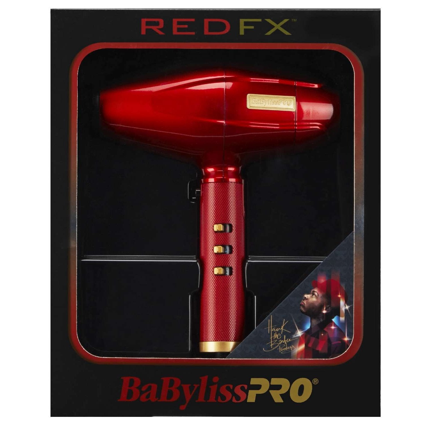 Babyliss 4Barber Influencer Edition Dryer Red Babyliss 4Barber Influencer Edition Dryer Red