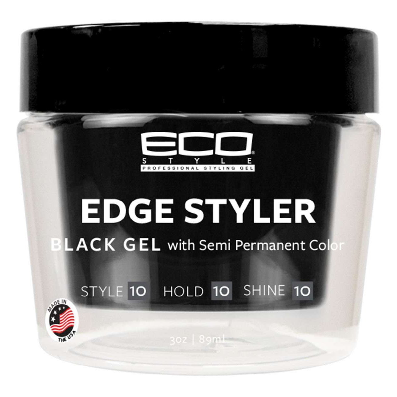 Eco Edge Styler Black Gel With Semi Permanent Color Eco Edge Styler Black Gel With Semi Permanent Color