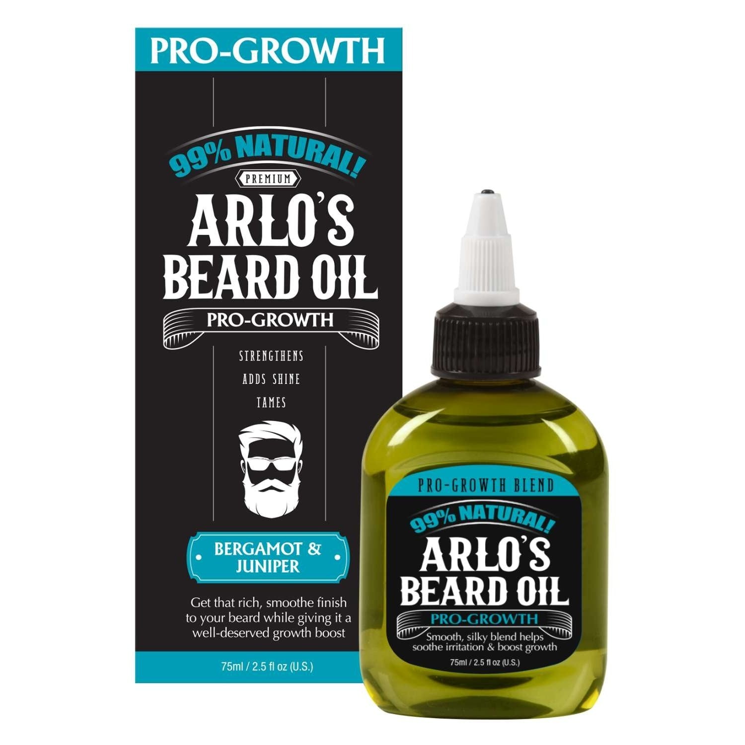 Arlos Beard Oil Pro Growth Bergamot Juniper 75 Ml Arlos Beard Oil Pro Growth Bergamot Juniper 75 Ml