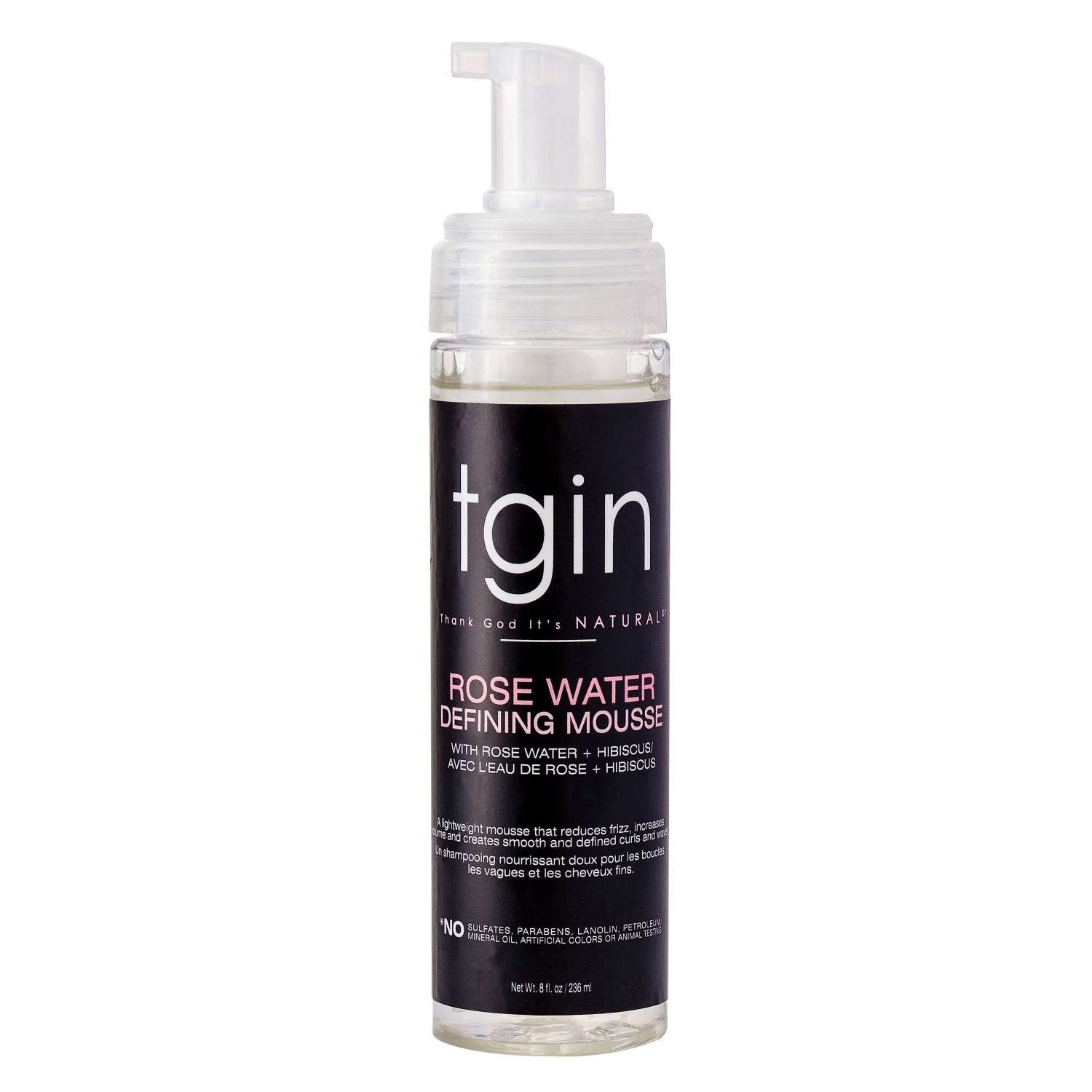Tgin Rosewater Curl Defining Mousse Tgin Rosewater Curl Defining Mousse