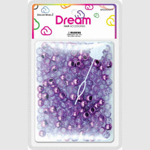 Chloe Bead 2300 Round Glitter Purple Assort